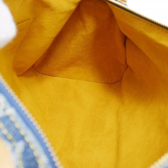 Louis Vuitton Blue Monogram Denim Neo Speedy Handbag M95019 SP1005 172571 - Picture 7 of 8